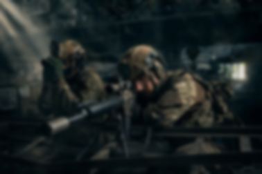 Two operators covering a corridor