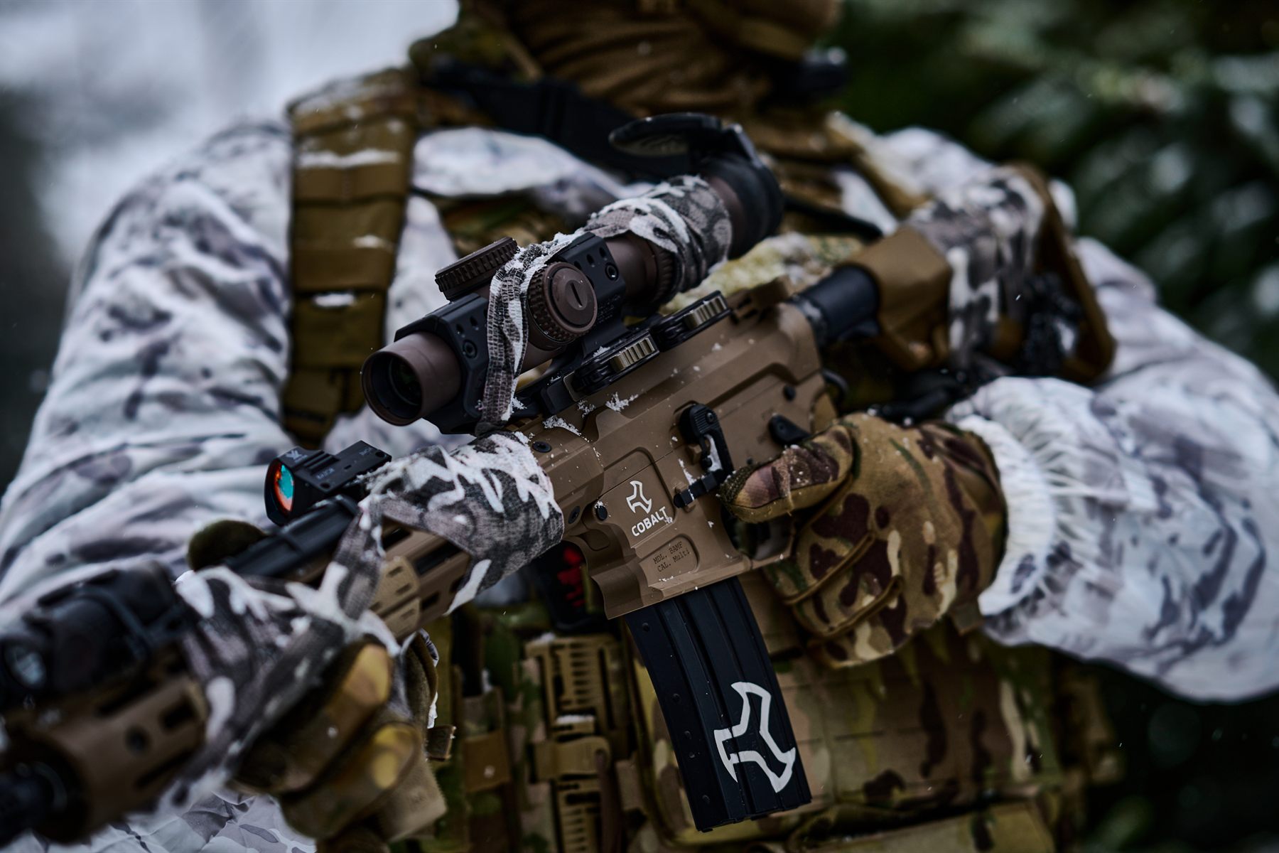 Tactical equipment — in use
