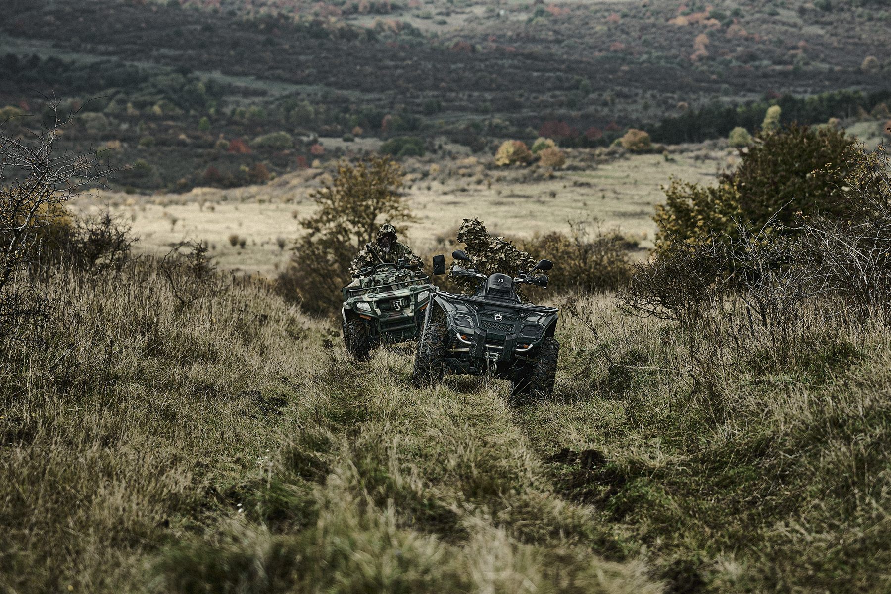 Vehicles in terrain