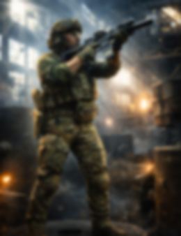 Operator in an industrial location during a night production